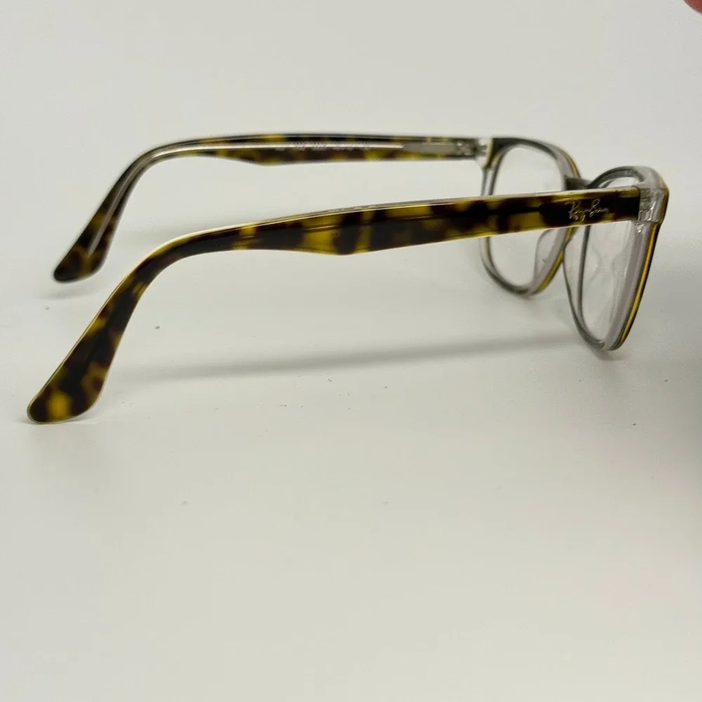Ray-Ban RB1592 3805 Tortoise Shell Rectangular Eyeglass Frames 48-16-130